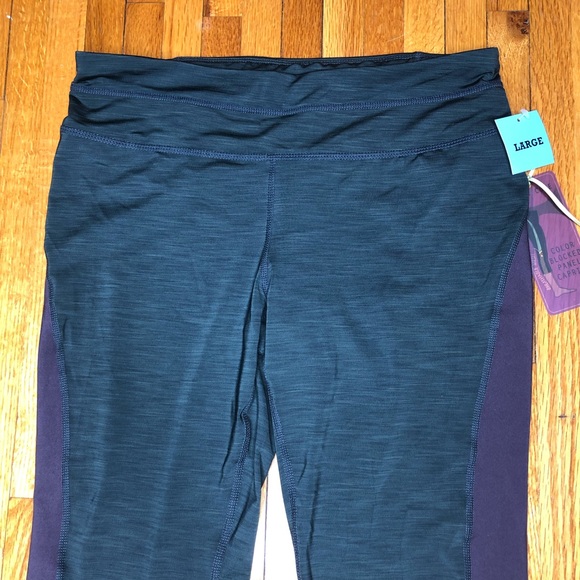 Tangerine Pants & Jumpsuits Nwt Tangerine Capri Leggings Breathable Mesh Large Poshmark